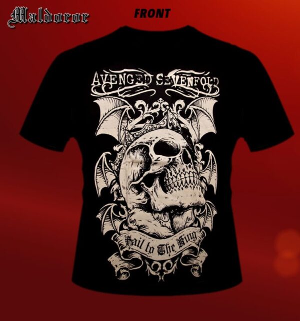 AVENGED SEVENFOLD Hail To The King SKULL TS