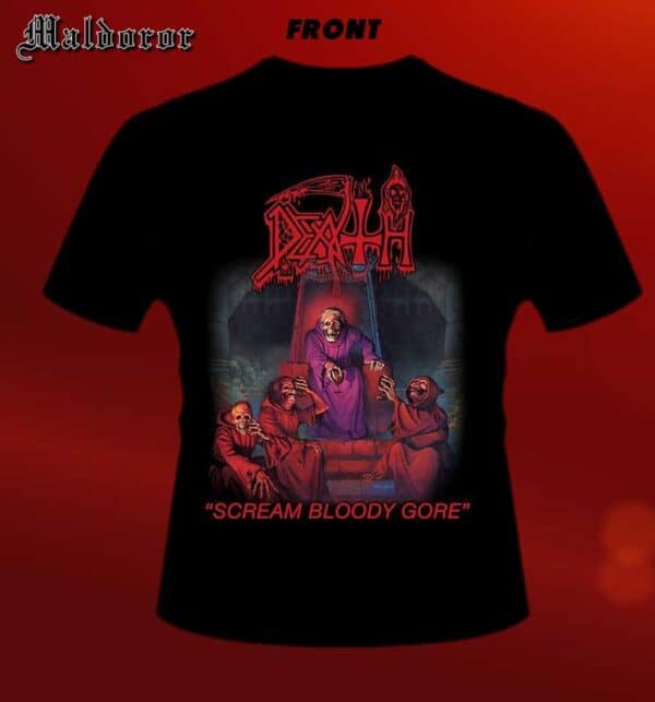 DEATH Scream bloody gore TS