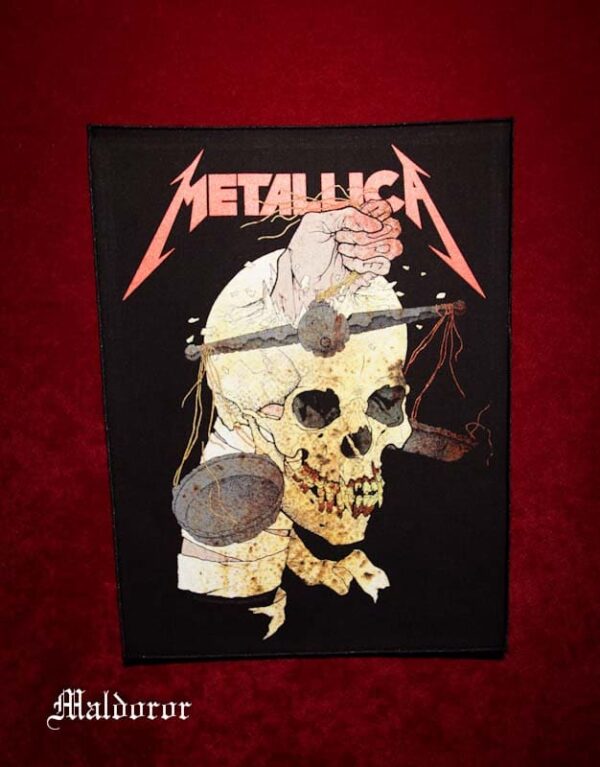 PRIŠIVAK Metallica LEĐNI