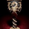 FIGURA DRAGON REMAINS GOBLET 19CM