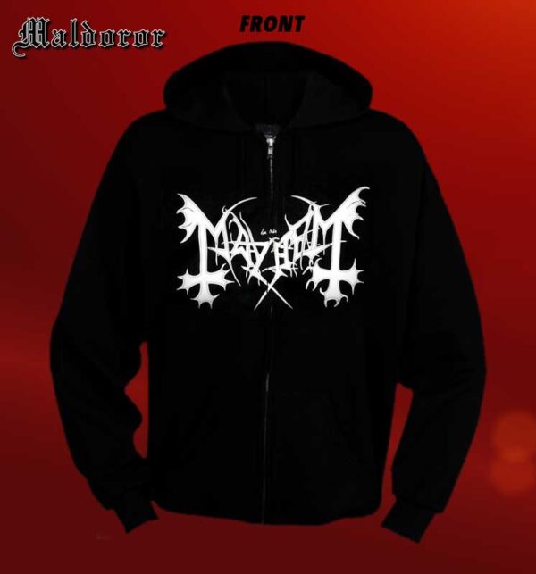 MAYHEM De mysteriis dom sathanas ZIP HOODIE