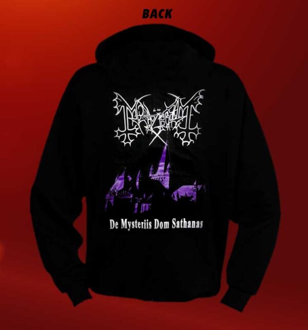 MAYHEM De mysteriis dom sathanas ZIP HOODIE - Slika 2