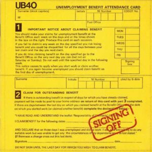 UB40 Signing off CD