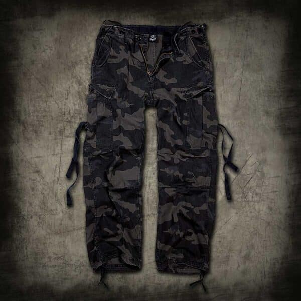 HLAČE M65 VINTAGE TROUSERS DARK CAMO