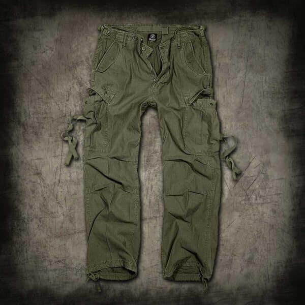 HLAČE M65 VINTAGE TROUSERS OLIVE