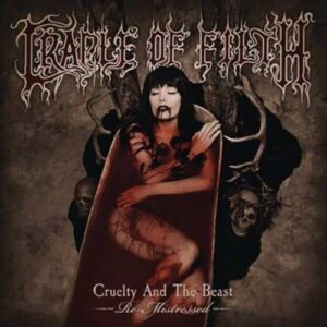 CRADLE OF FILTH Cruelty and the beast Re-Mistress 2LP (red translucent vinyl)