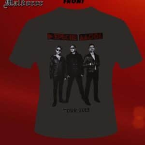 DEPECHE MODE Band tour 2013 GREY TS