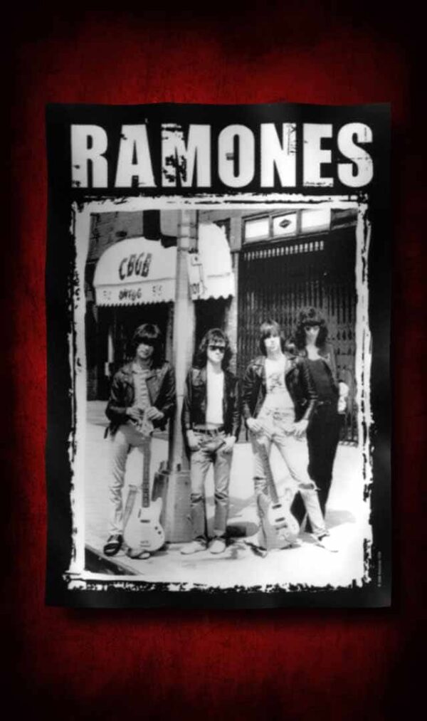 RAMONES ZASTAVA 75 cm x 110 cm