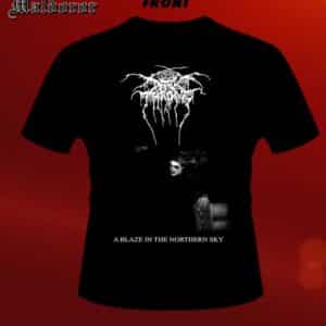 DARKTHRONE A blaze in the northern sky - album TS