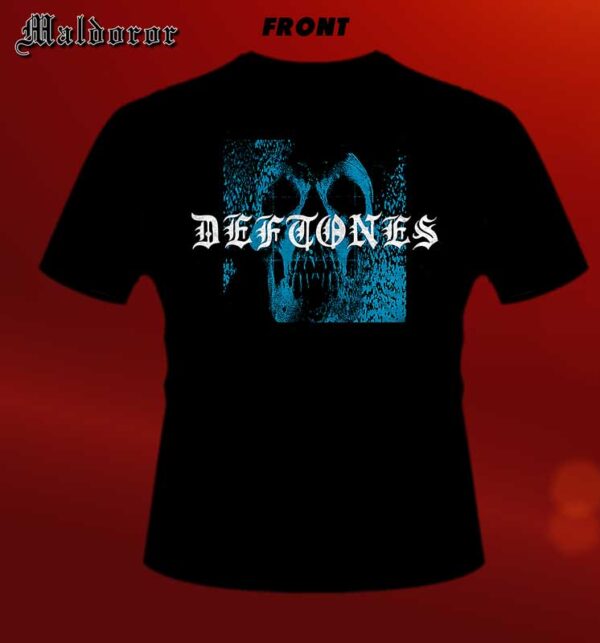 DEFTONES Static skull TS