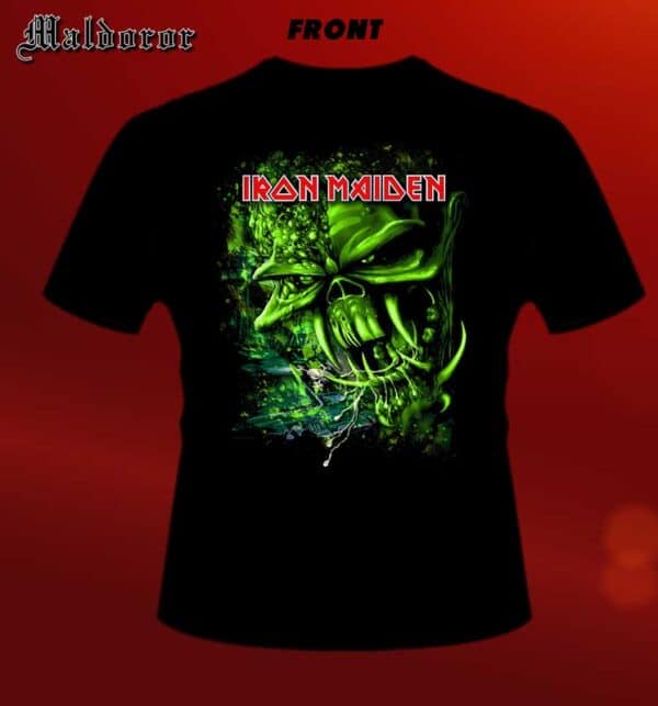 IRON MAIDEN Final frontier green TS