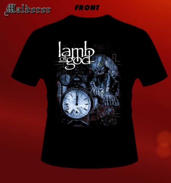 LAMB OF GOD Circuitry skull TS