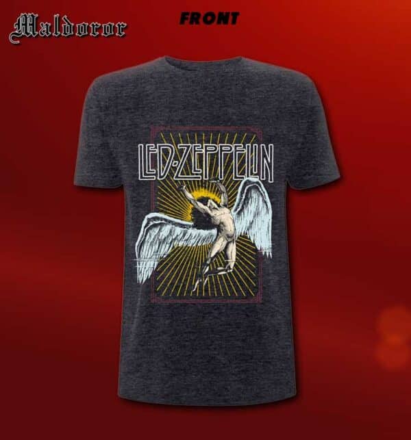 LED ZEPPELIN Icarus gray TS