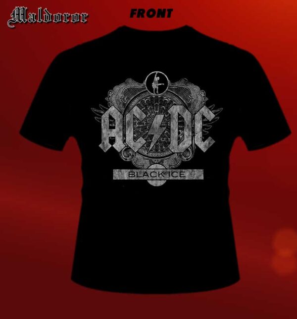 AC/DC Black ice vintage TS