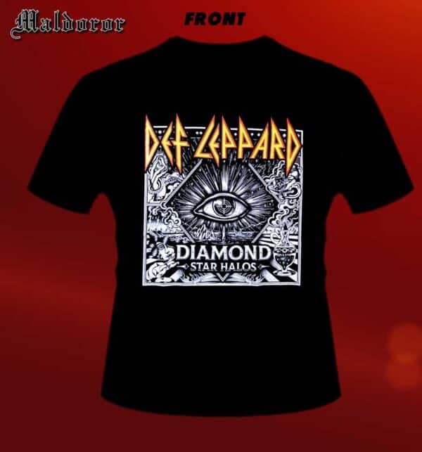 DEF LEPPARD Diamonds star halos TS