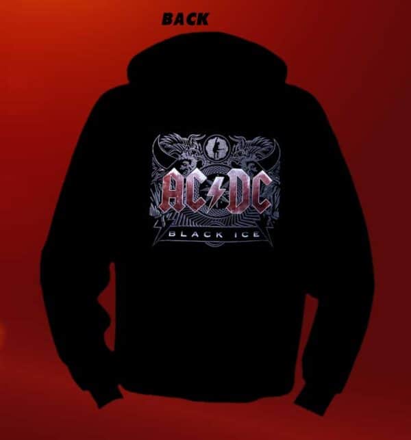 AC/DC Black ice classic - NEW - HOODIE - Image 2