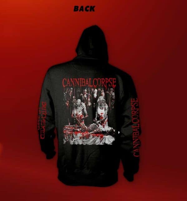 CANNIBAL CORPSE Butchered at birth ZIP HOODIE - Image 2