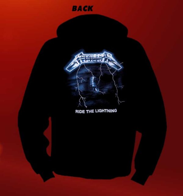 METALLICA Ride the lightning GILDAN HOODIE - Image 2