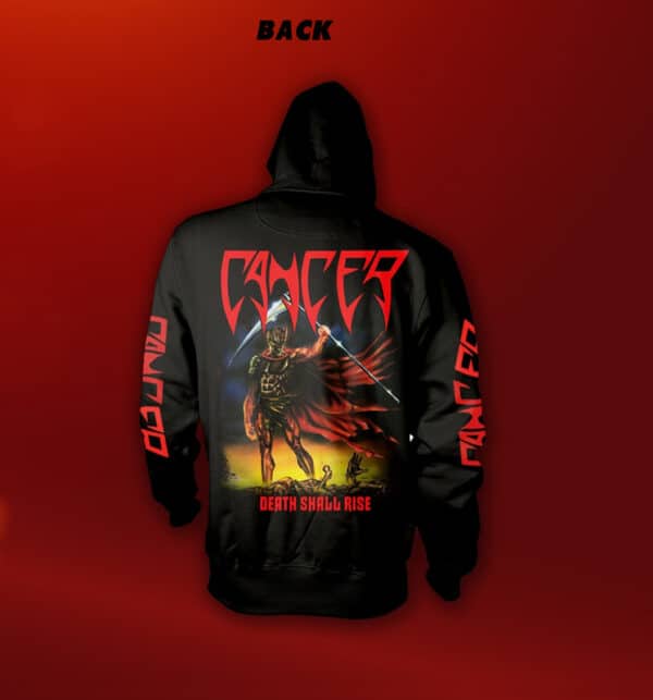 CANCER Death shall rise HOODIE - Image 2