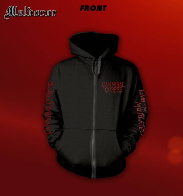 CANNIBAL CORPSE Tomb of the mutilated ZIP HOODIE