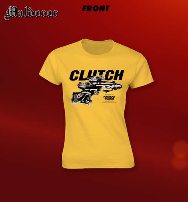 CLUTCH Pure rock wizards YELLOW GIRLIE