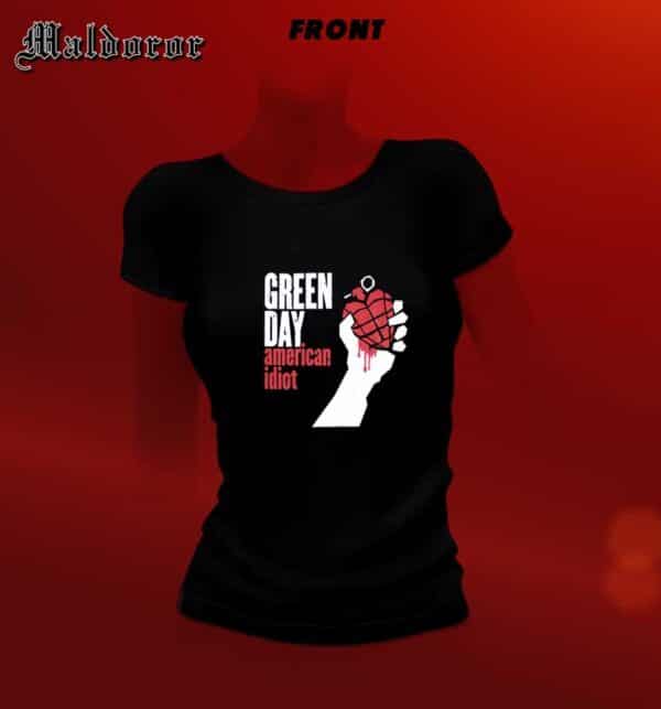 GREEN DAY America idiot GIRLIE