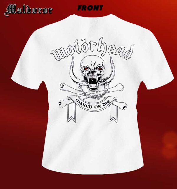 MOTORHEAD March or die WHITE TS