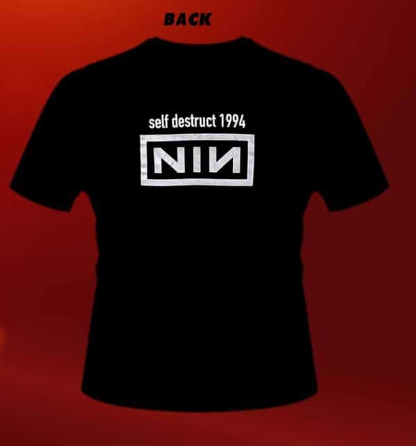 NINE INCH NAILS Self destruct 94 TS - Image 2