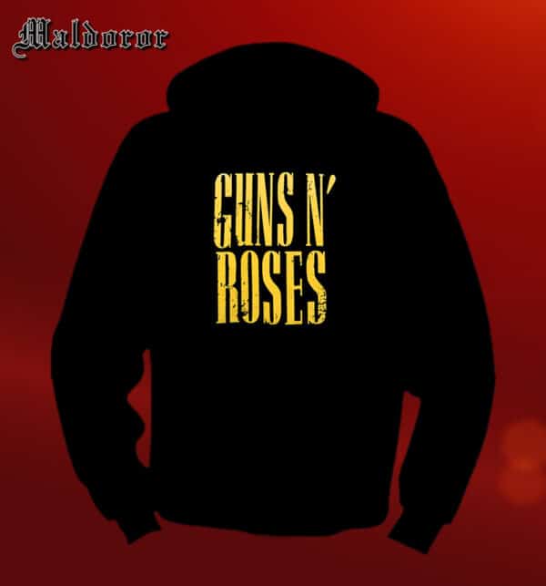 GUNS N ROSES Lettering GILDAN HOODIE