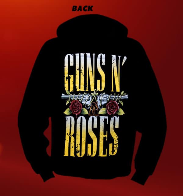 GUNS N ROSES Lettering GILDAN HOODIE - Slika 2