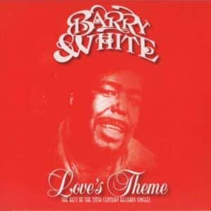BARRY WHITE Love's theme: The best of 20th century record singles CD paper sleeve