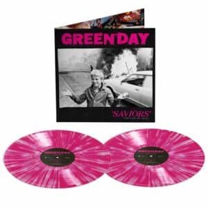 GREEN DAY Saviors LTD DLX PINK WHITE SPLATTER 2LP