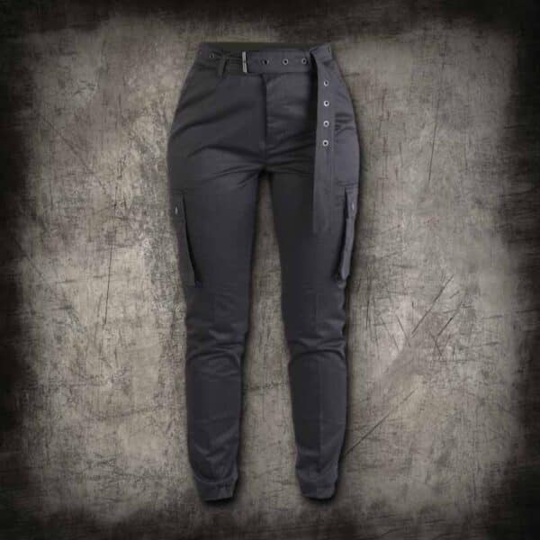 HLAČE ARMY PANTS WOMAN CRNE