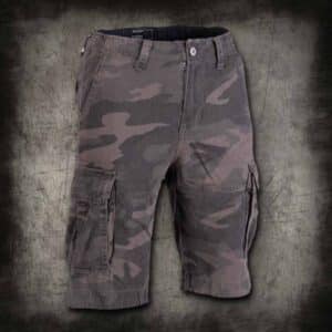 HLAČE US VINTAGE SHORTS PREWASH DARK CAMO