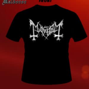 MAYHEM Distressed logo TS