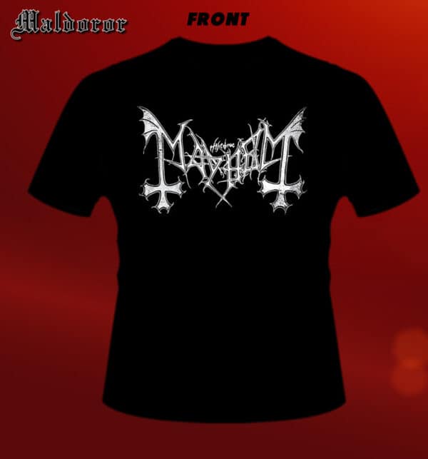 MAYHEM Distressed logo TS