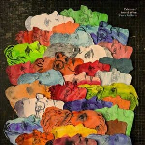 CALEXICO / IRON & WINE Years to burn CD paper sleeve