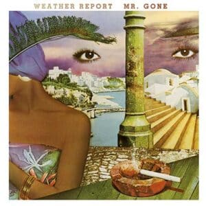 WEATHER REPORT Mr. gone LTD GOLD & BLACK LP