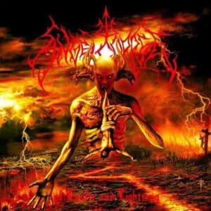 ANGELCORPSE Of lucifer and lightning LP