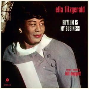 ELLA FITZGERALD Rhythm is my business LTD LP