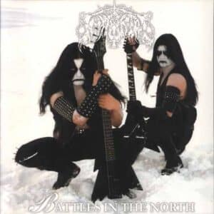 IMMORTAL Battles in the north BLACK & WHITE LP