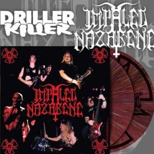 IMPALED NAZARENE/DRILLER KILLER Impaled vs Driller RED LP