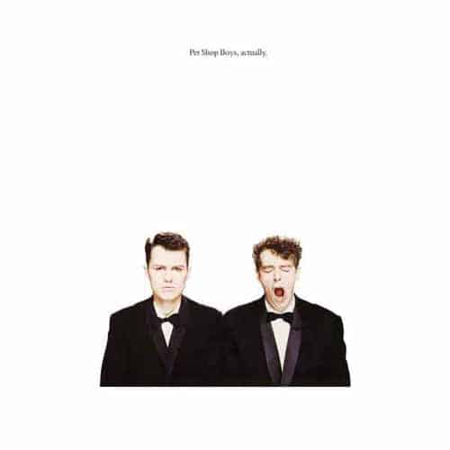 PET SHOP BOYS Actually CD paper sleeve
