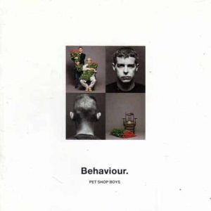 PET SHOP BOYS Behaviour CD paper sleeve