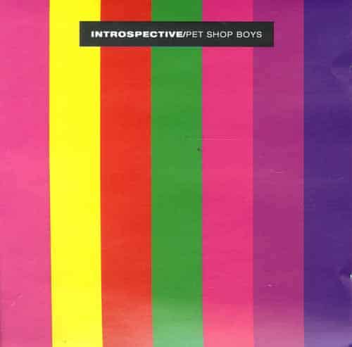 PET SHOP BOYS Introspective CD paper sleeve