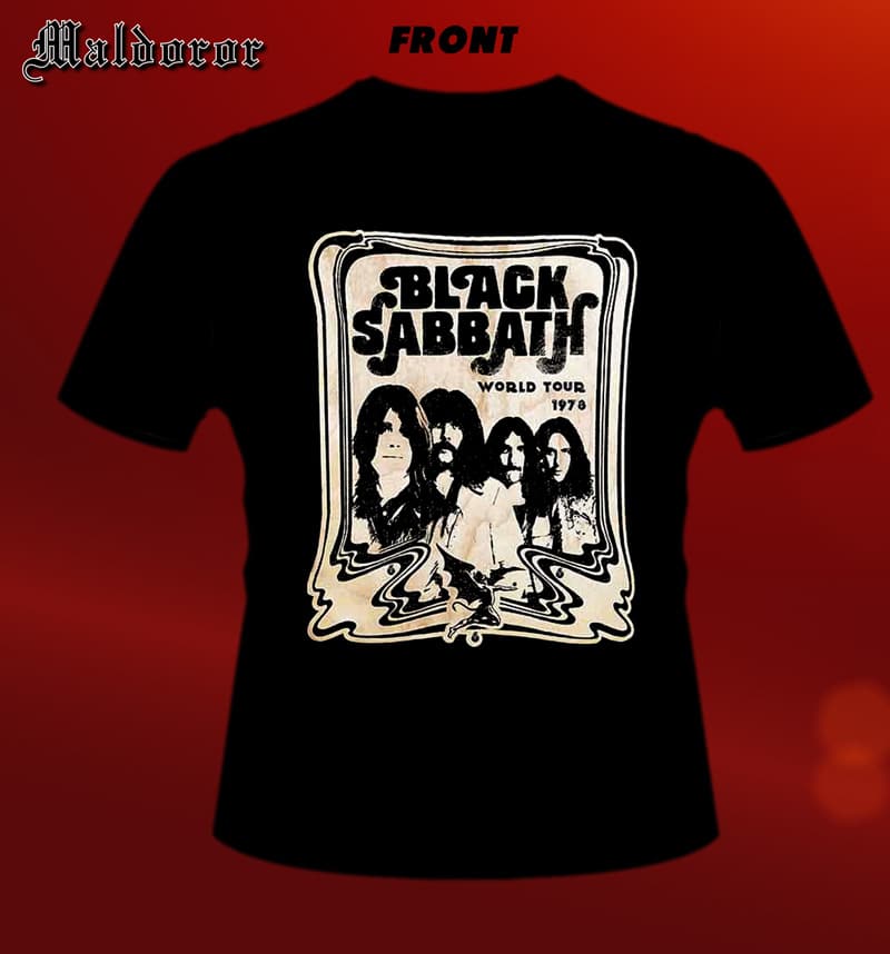 BLACK SABBATH World tour 1978 TS
