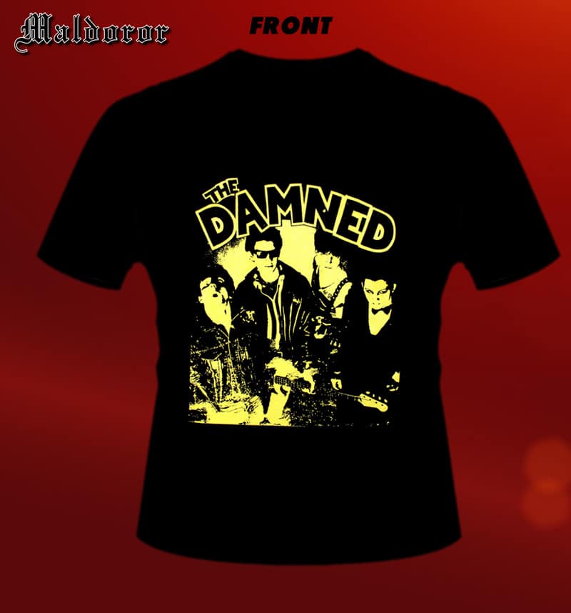 DAMNED New rose vintage TS