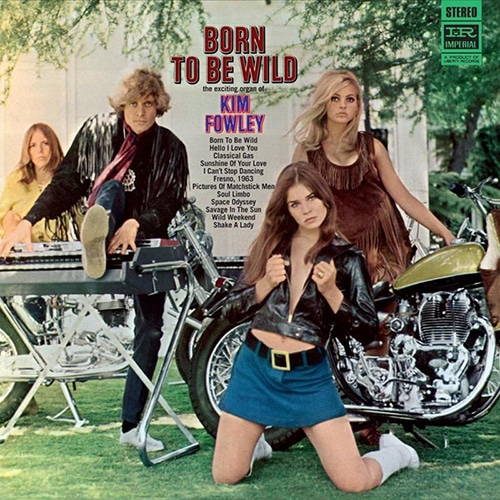KIM FOWLEY Born to be wild LTD CD paper sleeve