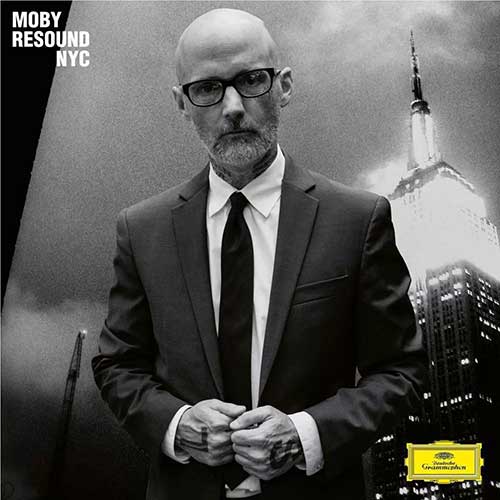 MOBY Resound NYC CD paper sleeve