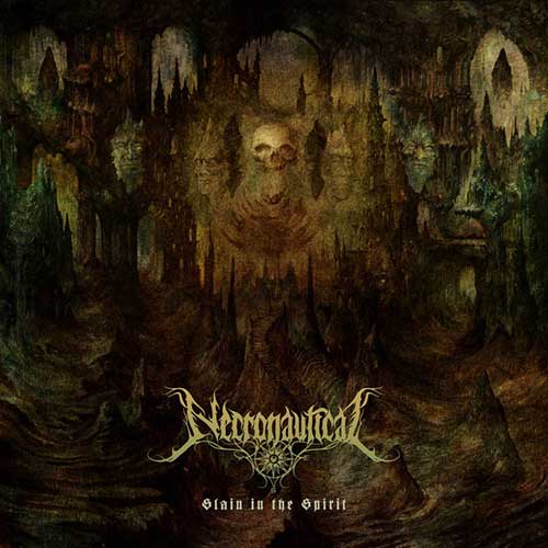 NECRONAUTICAL Slain in the spirit CD paper sleeve